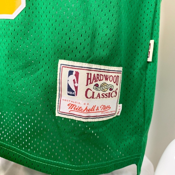 NBA Mitchell & Ness Shawn Kemp Jersey L - Picture 4 of 7